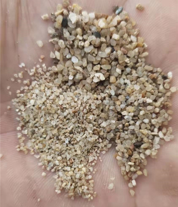 水洗砂，濾料砂